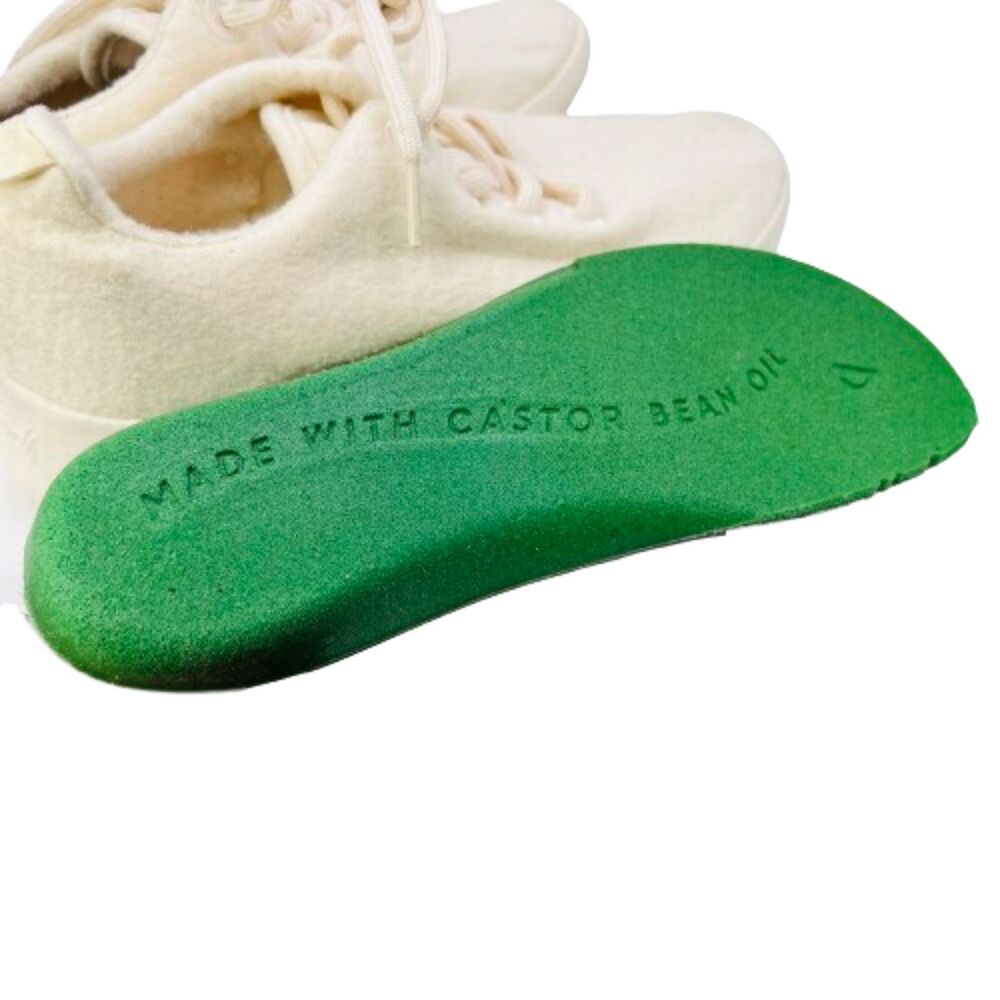 Allbirds NWOB Women’s Wool Runners White Merino Wool Sneakers Korea Made Size 7 - Picture 6 of 8